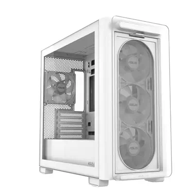 ASUS A23 PLUS TG ARGB WHITE Micro Tower Blanc - Asus - Boitier - visuel 6