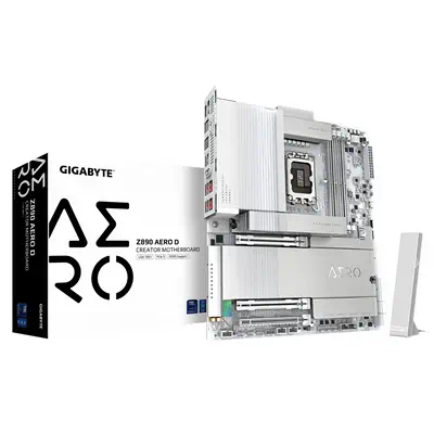 Z890 AERO D Carte Mère - Prend en charge les processeurs Intel Core Ultra (Série 2), VRM 16+1+2 phas - Gigabyte - Carte mère - visuel 1