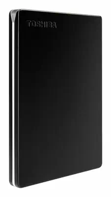 Toshiba Canvio Slim disque dur externe 2 To 2.5" Micro-USB B 3.2 Gen 1 (3.1 Gen 1) Noir - Disque dur Externe - visuel 1
