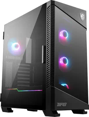 MSI MPG Velox 100R Midi Tower Noir - Boitier - visuel 6