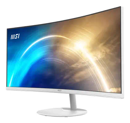 MSI Pro MP341CQW écran plat de PC 86,4 cm (34") 3440 x 1440 pixels UltraWide Quad HD Blanc - Ecran Ordinateur - visuel 5