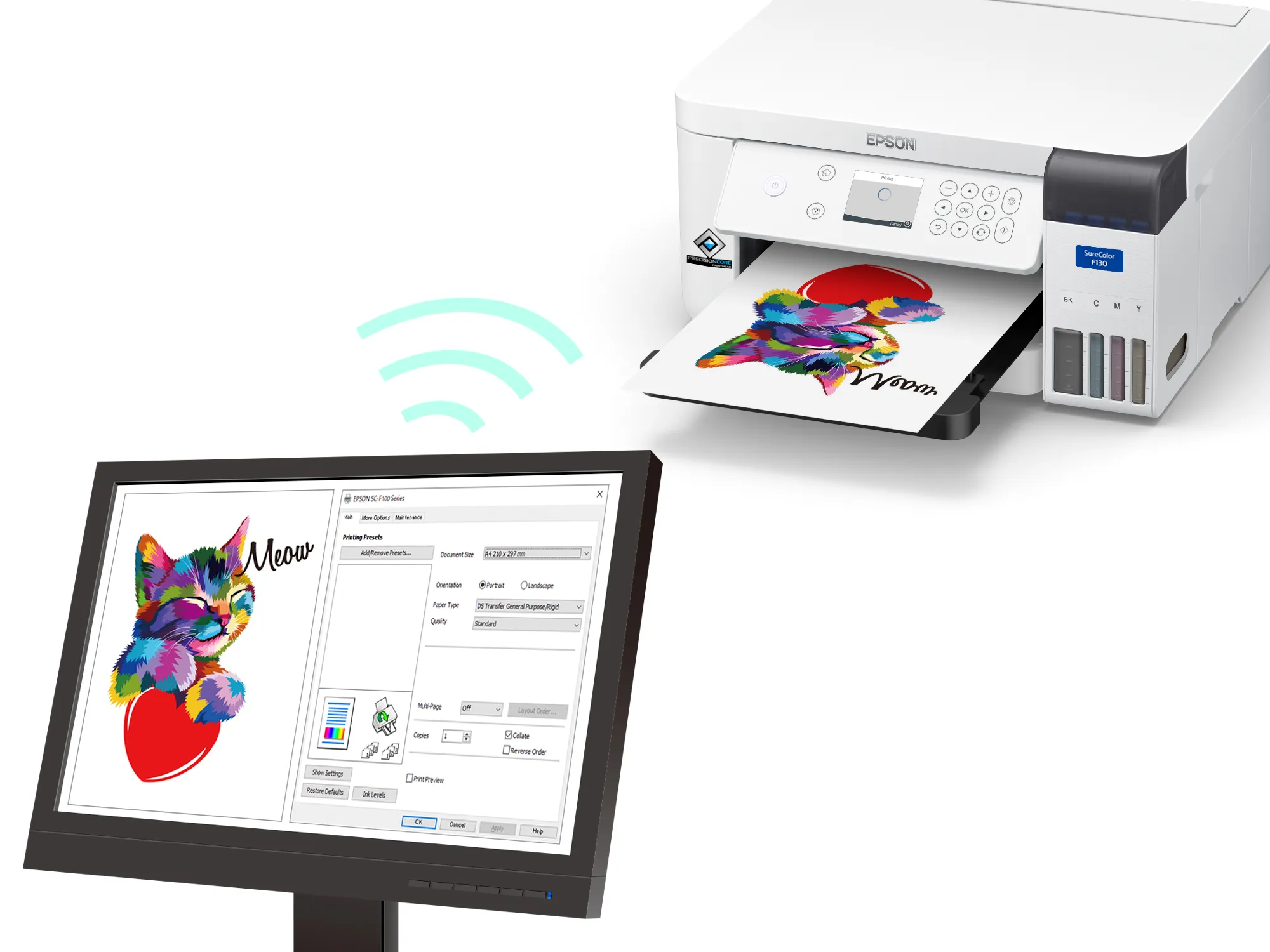 Epson SureColor SC-F100 - Autre Imprimante - visuel 2