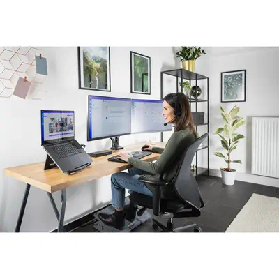 Rehausseur pour ordinateur portable SmartFit Easy Riser (gris) - Kensington - Autre Accessoire pour portable - visuel 9