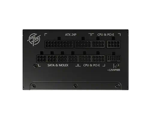MSI MPG A1000G PCIE5 unité d'alimentation d'énergie 1000 W 20+4 pin ATX ATX Noir - Boitier d'alimentation - visuel 2