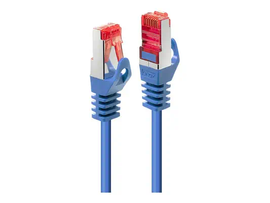 LINDY Basic Cat.6 S/FTP Cable Blue 1m Patch Cable - Lindy - Câble RJ et Fibre optique - visuel 3
