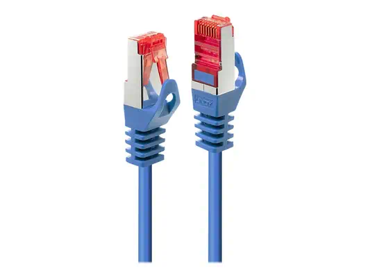 LINDY Basic Cat.6 S/FTP Cable Blue 1m Patch Cable - Lindy - Câble RJ et Fibre optique - visuel 2