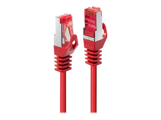 LINDY Basic Cat.6 S/FTP Cable Red 1m Patch Cable - Lindy - Câble RJ et Fibre optique - visuel 2