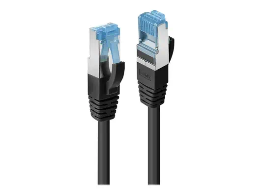 LINDY 15m Cat.6A S/FTP TPE Black TPE Patch Cable - Lindy - Câble RJ et Fibre optique - visuel 2
