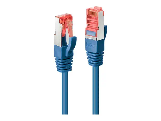 LINDY Cat.6 S/FTP Cable Blue 7.5m Patch Cable - Lindy - Câble RJ et Fibre optique - visuel 2