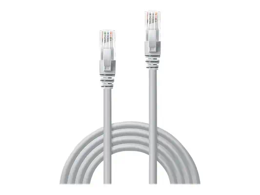 LINDY Cat.6 UTP Cable Grey 20m - Lindy - Câble RJ et Fibre optique - visuel 2