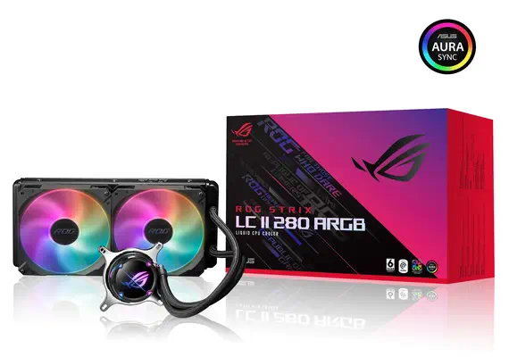 ROG STRIX LC II 280 ARGB - Asus - Refroidissement PC - visuel 2