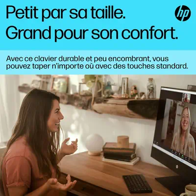 Clavier Bluetooth multi-appareil compact HP 355 - visuel 9