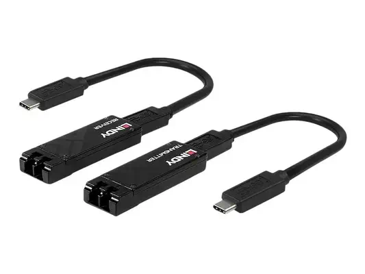 LINDY 100m Fibre Optic USB 3.2 Type C Extender - Lindy - Câble RJ et Fibre optique - visuel 3