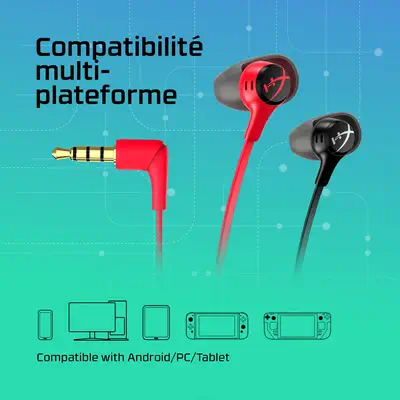 Écouteurs HyperX Cloud II Black - Casque Micro - visuel 7