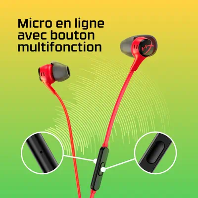 Écouteurs HyperX Cloud II Black - Casque Micro - visuel 5