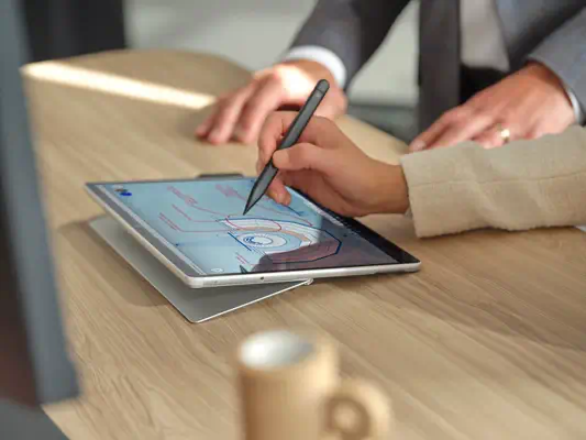 Microsoft Surface Slim Pen 2 stylet 14 g Noir - Accessoire ENI, TBI et VPI - visuel 9