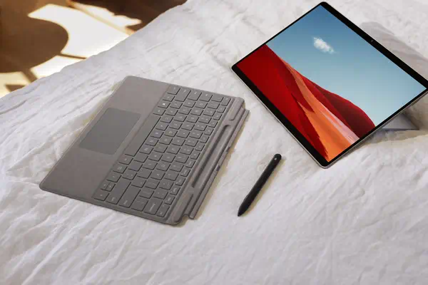Microsoft Surface Slim Pen 2 stylet 14 g Noir - Accessoire ENI, TBI et VPI - visuel 2