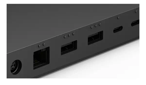 Microsoft Surface Thunderbolt 4 Dock Avec fil Noir - Station d'accueil pour portable - visuel 3
