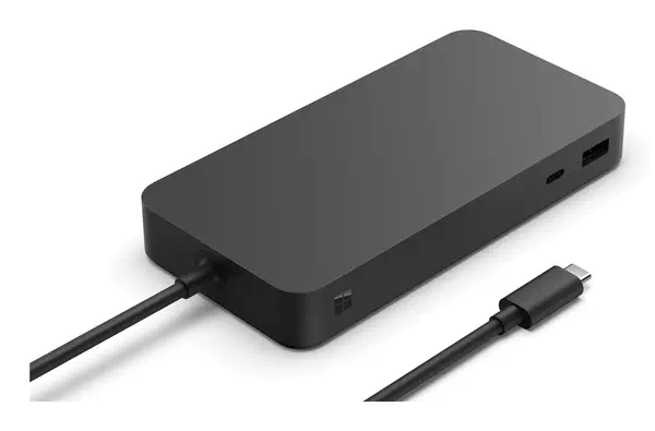 Microsoft Surface Thunderbolt 4 Dock Avec fil Noir - Station d'accueil pour portable - visuel 2