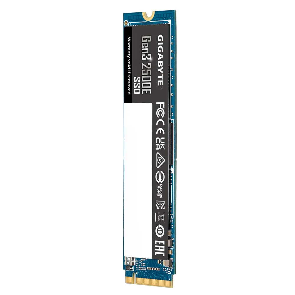 GIGABYTE Gen3 2500E SSD 1TB 1 To M.2 PCI Express 3.0 NVMe 3D NAND - Gigabyte - Disque dur SSD - visuel 5