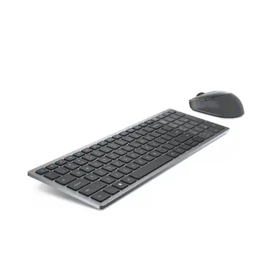 DELL KM7120W clavier Souris incluse Bureau RF sans fil + Bluetooth QWERTZ Tchèque, Slovaque Gris, Ti - Dell - Pack Clavier, souris - visuel 5