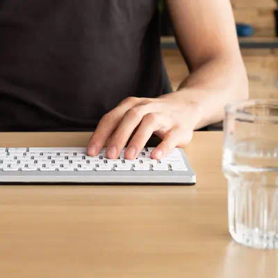 Clavier ergonomique R-Go Compact Break, clavier compact avec logiciel de pause,QWERTY (ES), Bluetoot - R-Go Tools - visuel 9