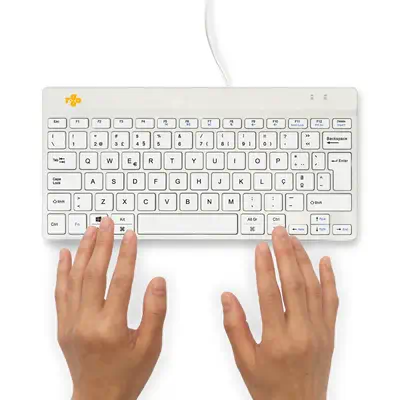 Clavier ergonomique R-Go Compact Break, clavier compact avec logiciel de pause,QWERTY (NORDIC), Fila - R-Go Tools - visuel 6