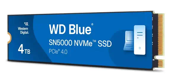 Western Digital Blue SN5000 4 To M.2 PCI Express 4.0 NVMe - Disque dur SSD - visuel 2