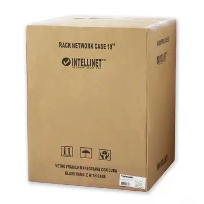 Techly I-CASE EW-2012BKL étagère 12U Rack monté sur le mur Noir - Rack et Armoire - visuel 8