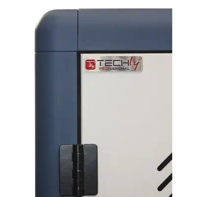 Techly I-CABINET-30DUTY chariot et rangement roulant Classe mobile de charge et de gestion Blanc, Bl - Accessoire Onduleur - visuel 9