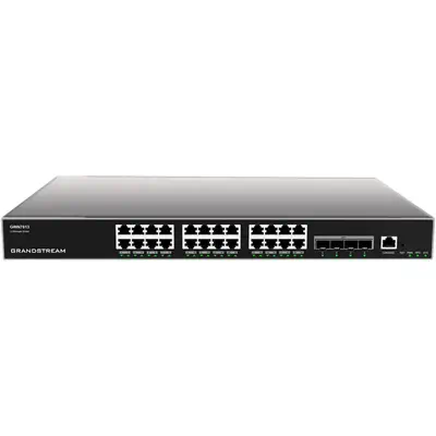 Grandstream Networks GWN7813 commutateur réseau Géré L3 Gigabit Ethernet (10/100/1000) Gris - Switchs et Hubs - visuel 1