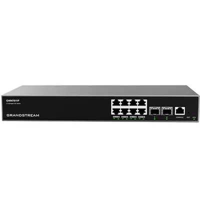 Grandstream Networks GWN7811P commutateur réseau Géré L3 Gigabit Ethernet (10/100/1000) Connexion Et - Switchs et Hubs - visuel 1