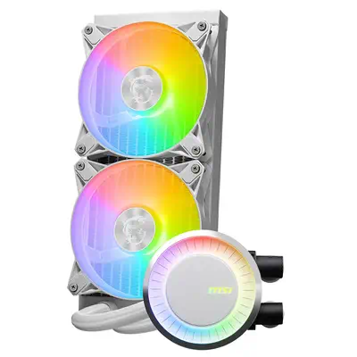 Coreliquid E240 WHITE - MSI - Refroidissement PC - visuel 2