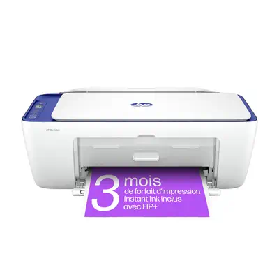 DeskJet 2821e Sans fil All-in-One Couleur Imprimante, Instant Ink; copieur, scanner - HP - Impression - visuel 1