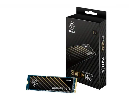 SPATIUM M450 PCIe 4.0 NVMe M.2 1TB - MSI - Disque dur SSD - visuel 1