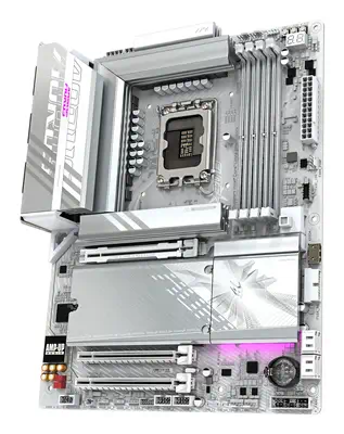 Carte mère Z890 AORUS ELITE WIFI7 ICE - Prend en charge les processeurs Intel Core Ultra (Série 2),  - Gigabyte - visuel 4
