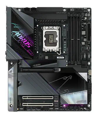 Carte mère Z890 AORUS MASTER - Prend en charge les processeurs Intel Core Ultra (Série 2), VRM à 18+ - Gigabyte - visuel 2