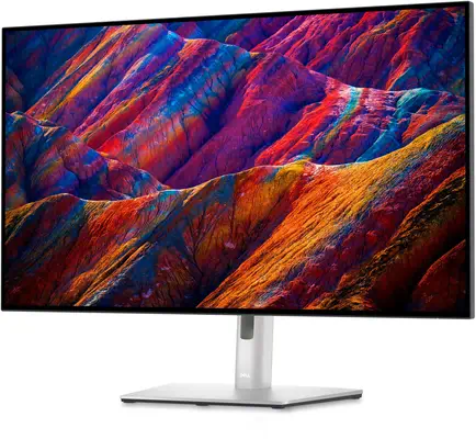 DELL UltraSharp U3223QE écran plat de PC 80 cm (31.5") 3840 x 2160 pixels 4K Ultra HD LCD Argent - Dell - Ecran Ordinateur - visuel 3