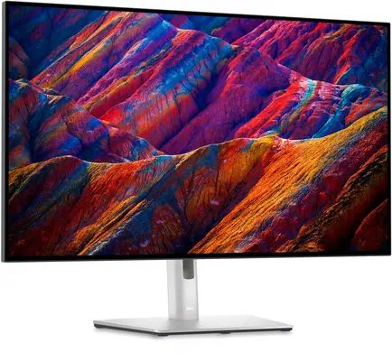 DELL UltraSharp U3223QE écran plat de PC 80 cm (31.5") 3840 x 2160 pixels 4K Ultra HD LCD Argent - Dell - Ecran Ordinateur - visuel 2