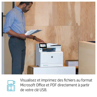 LaserJet Pro M479fnw Sans fil Multifunction Couleur Imprimante, Copieur, Scanner - HP - Impression - visuel 7