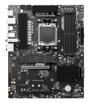 MSI PRO B650-S WIFI carte mère AMD B650 Emplacement AM5 ATX - Carte mère - visuel 2