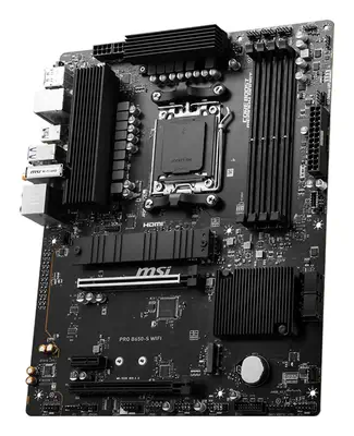 MSI PRO B650-S WIFI carte mère AMD B650 Emplacement AM5 ATX - Carte mère - visuel 3