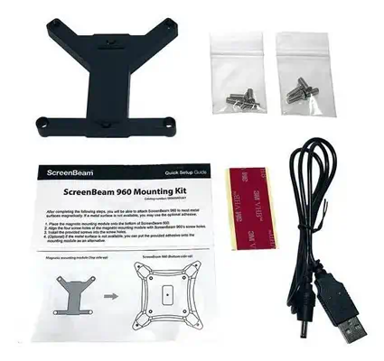 AISENS 960 Mounting kit & power bundle Noir - Accessoire - visuel 1