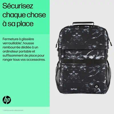 Sac à dos HP Campus XL imprimé marbre - Sacoche & Housse - visuel 6