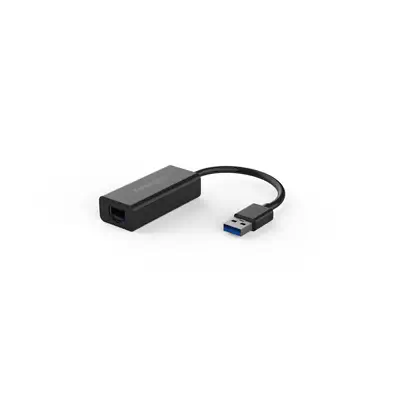Kensington Adaptateur Ethernet USB-A UA0000E — Noir - Carte Réseau - visuel 1