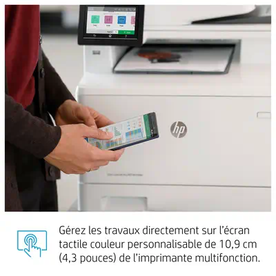 LaserJet Pro M479fdw Sans fil Multifunction Couleur Imprimante, Copieur, Scanner; Recto verso - HP - Impression - visuel 4