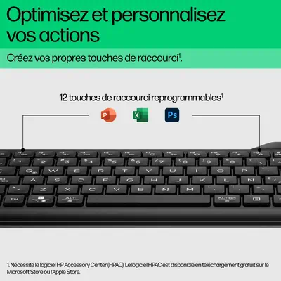 Clavier Bluetooth multi-périphériques HP 460 - visuel 7