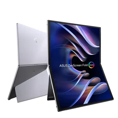 ASUS ZenScreen Fold OLED MQ17QH écran plat de PC 43,9 cm (17.3") 2560 x 1920 pixels Quad HD Argent - Asus - Ecran Ordinateur - visuel 10