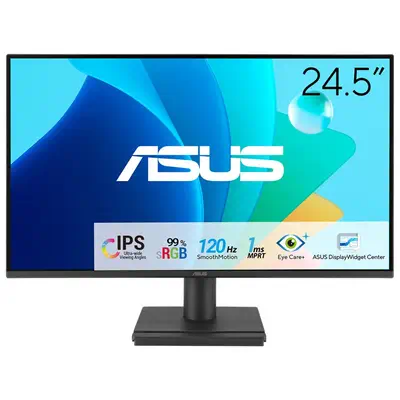 ASUS VA259HGA écran plat de PC 62,2 cm (24.5") 1920 x 1080 pixels Full HD LCD Noir - Asus - Ecran Ordinateur - visuel 1