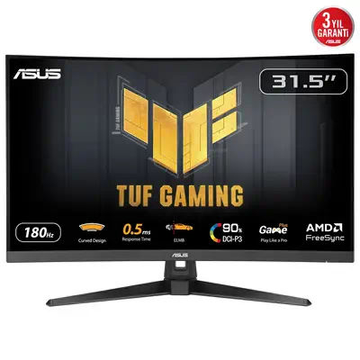 ASUS TUF Gaming VG32WQ3B écran plat de PC 80 cm (31.5") 2560 x 1440 pixels Quad HD LED Noir - Asus - Ecran Ordinateur - visuel 2